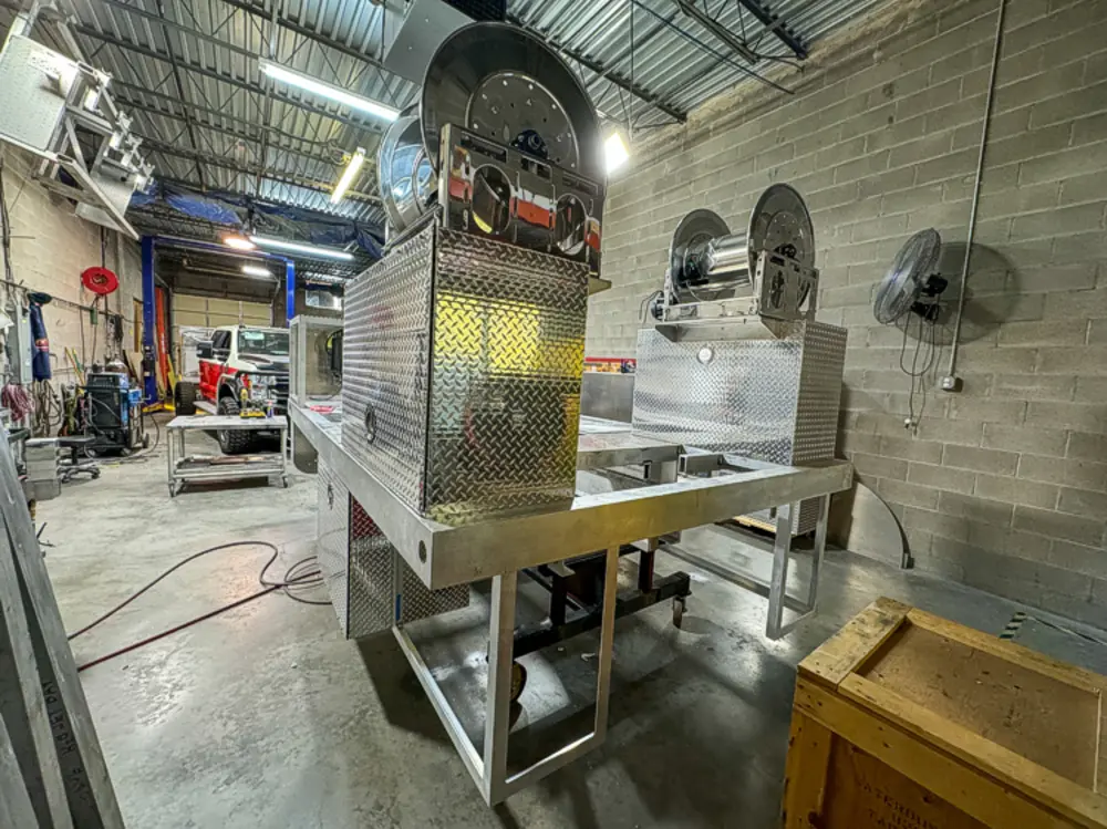 Cab interior upfit with exposed console area, photo 146 of 303.